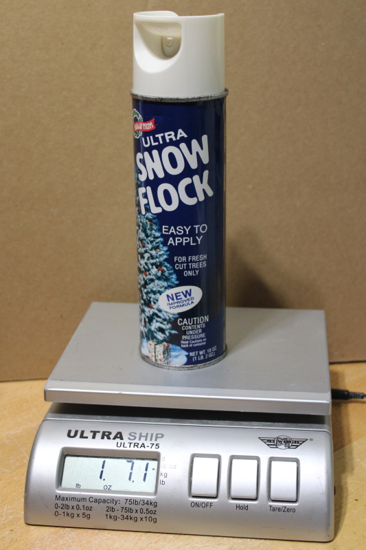 photo of vintage Christmas tree snow flocking spray Ultra Snow Flock for fresh trees  #6