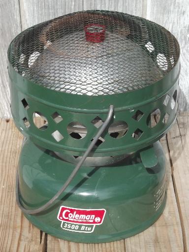 photo of vintage Coleman catalytic camping heater, 3500 btu model 512a #4