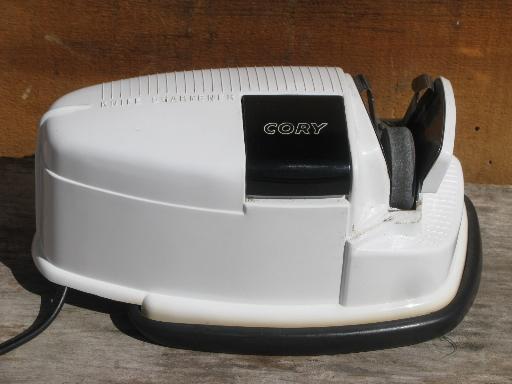 photo of vintage Cory electric knife sharpener for knives and scissors, #KSS box #2