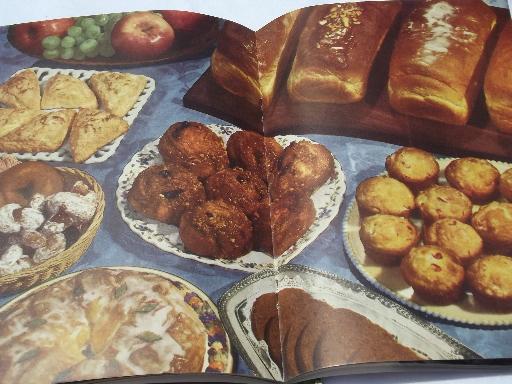 photo of vintage Culinary Arts cookbooks, retro style food recipes, very kitschy! #4