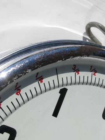 photo of vintage Detecto hanging produce or fruit scale w/enamel tray from farm stand #5