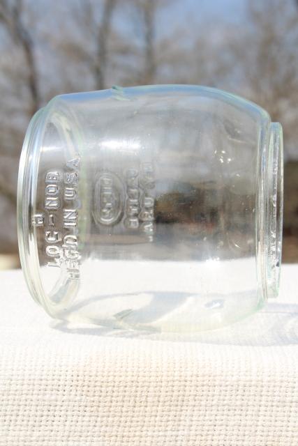 photo of vintage Dietz D-lite lantern globe, replacement lamp shade for railroad or barn lantern #4