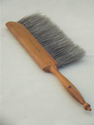 photo of vintage Dietzgen natural bristle brush,  draftsman drafting table drawing brush #3