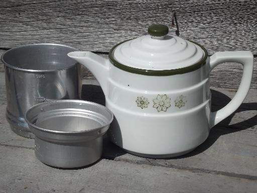 Drip o lator coffee maker top
