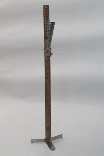 photo of vintage Dritz pin-up skirt marker, sewing tool for hemming skirts & dresses #1