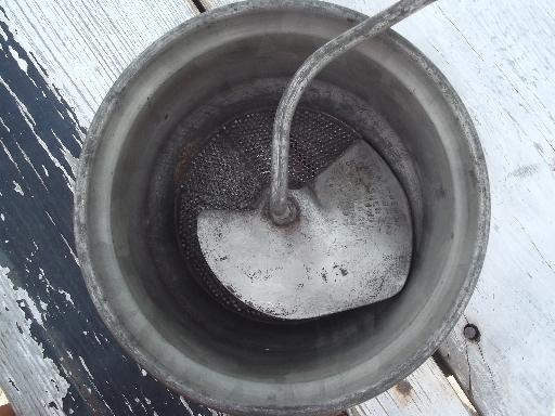 photo of vintage Foley food mill, hand crank strainer for applesauce or baby food #4