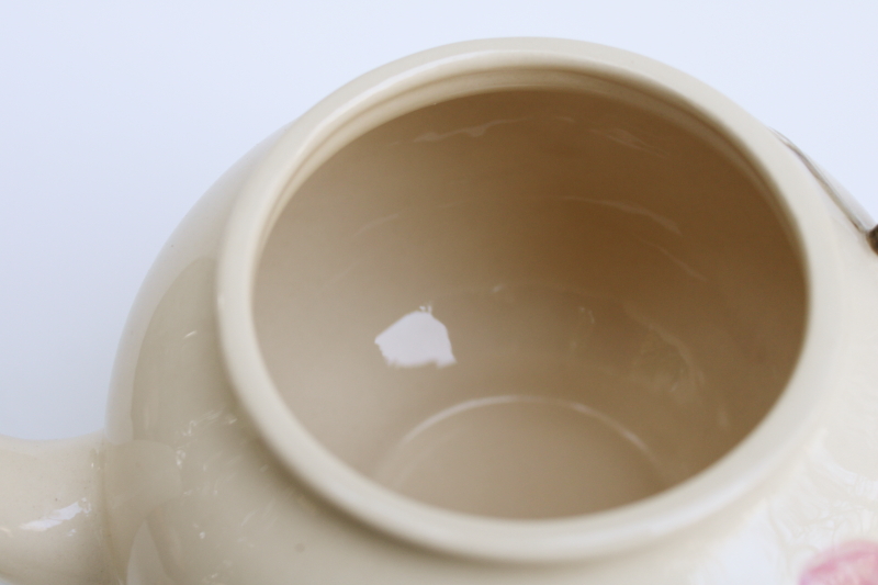photo of vintage Franciscan Desert Rose 6 cup tea pot never used excellent condition  #3