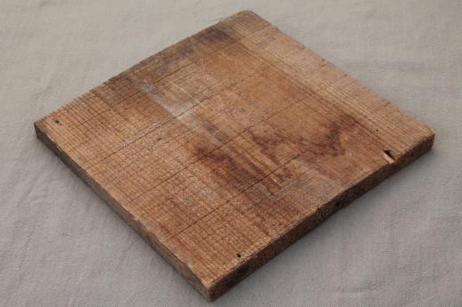 photo of vintage French Roquefort cheese box, wood packing crate sign board #4