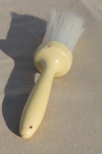 photo of vintage Fuller Brush barber's brush, barber shop collectible long bristle duster brush #3