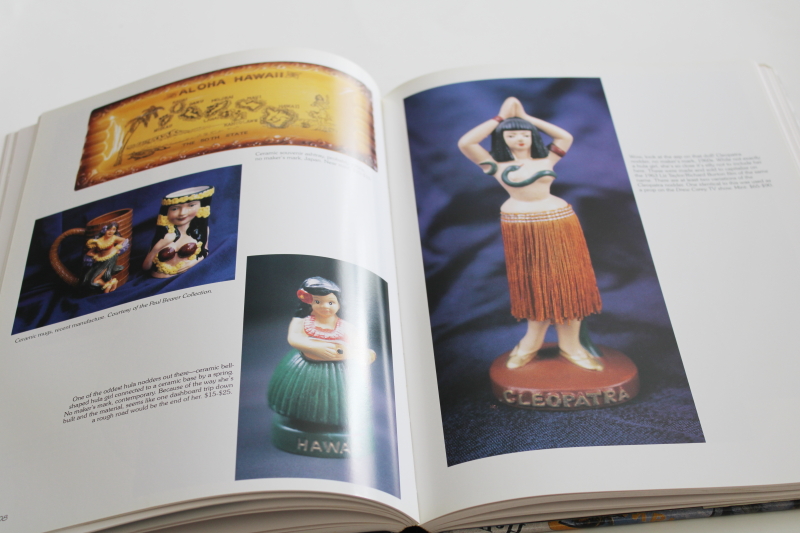 photo of vintage Hawaiiana Hawaiian collectibles Schiffer collectors book Tiki Gods Hula Girls #3