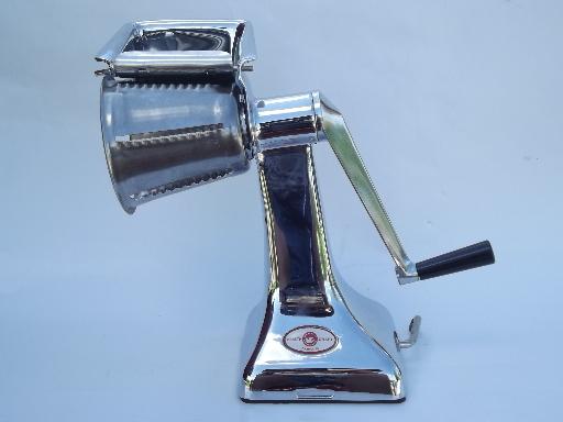 photo of vintage Health Craft hand crank salad master slicer/shredder/grater #2