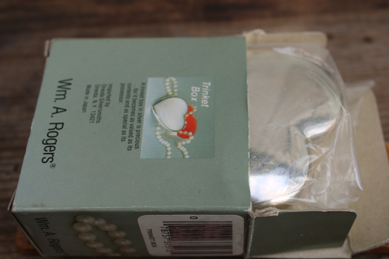 photo of vintage Japan Rogers silver plate novelties lot, Christmas candle holders, trinket box, snails, ducks  #6