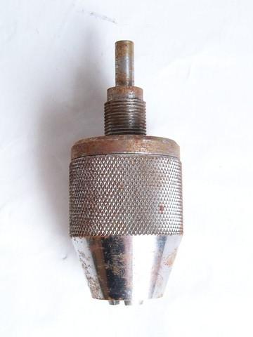 photo of vintage Kimberly 1/4'' or 3/8 inch'' to 1/2'' size drill bit chuck adaptor/original box #2