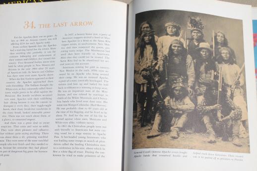 photo of vintage Landmark Giant book, The American Indian, American Heritage history #5