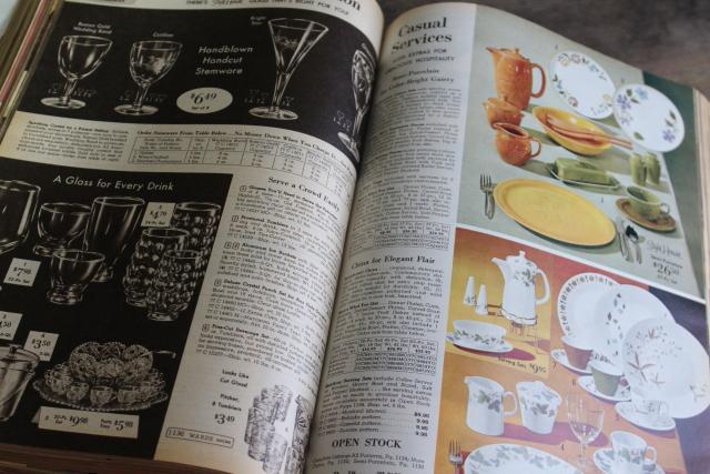 photo of vintage Montgomery Ward catalog, Fall Winter 1963 big book, collectors reference 60s retro #6