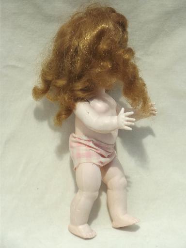 photo of vintage Nancy Ann doll Debbie walker, Muffie, or Ginger? 10 inch wallking doll #3