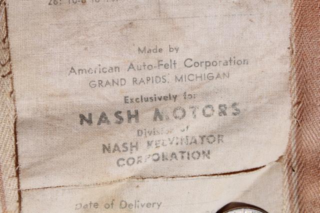 photo of vintage Nash Ambassador Airflyte mattress backseat bed-in-a-car 50s hotrod #2