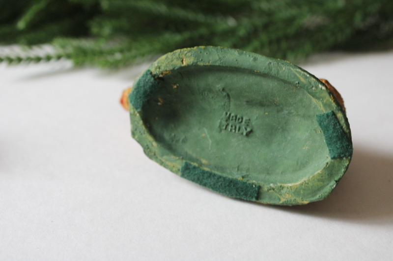 photo of vintage Nativity scene animals, lot of sheep, donkeys, cow Christmas creche figures Italy & Japan #2