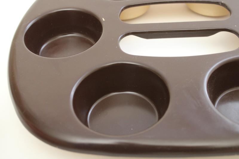 photo of vintage Nordic Ware microwave Eggs n Muffin pan, conventional oven safe #3