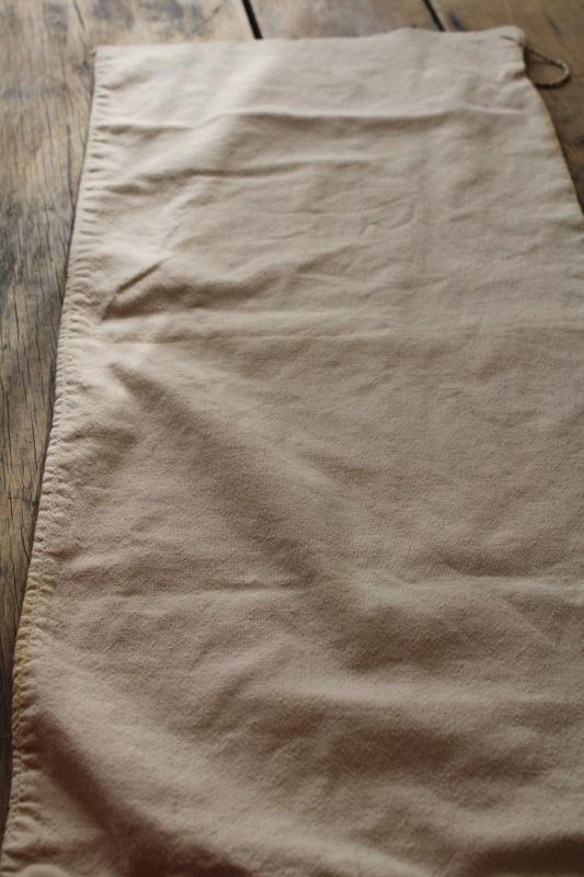 photo of vintage Pioneer seed bag, printed cotton feed sack fabric, rustic farmhouse decor #7