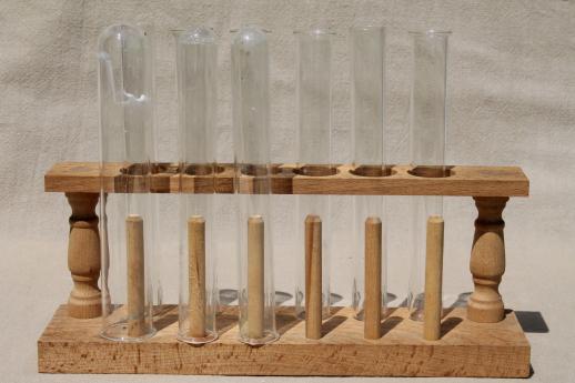 photo of vintage Pyrex lab glass lot - chemistry laboratory flasks, beakers, test tubes #6