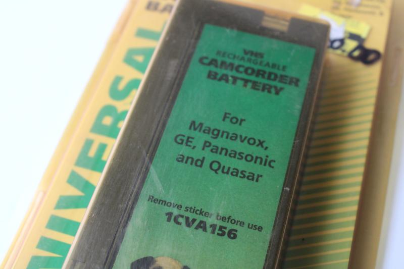 photo of vintage RCA universal VHS camcorder camera battery sealed 1CVA156 rechargable #2