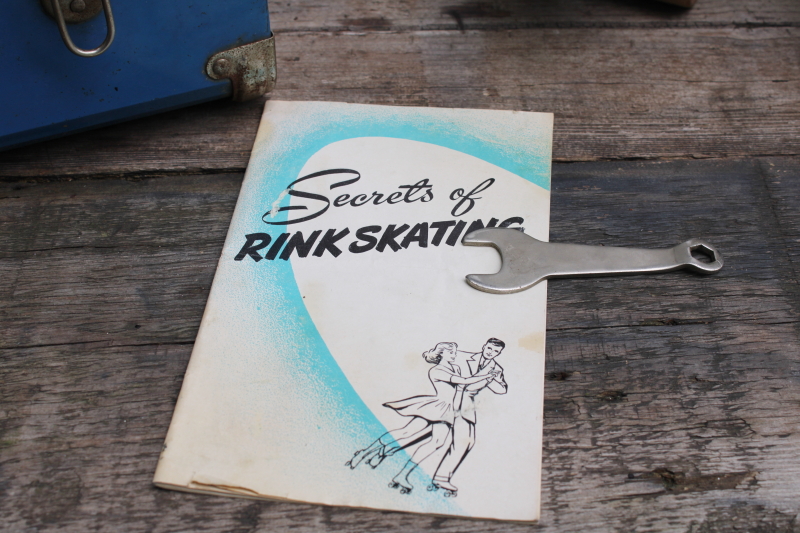 photo of vintage Roller Derby skates good wheels Hyde white leather boots size 10 #6