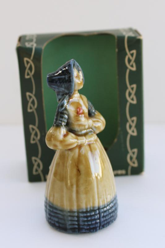 photo of vintage Rose of Tralee Irish character figurine, Wade china made in Ireland  #3