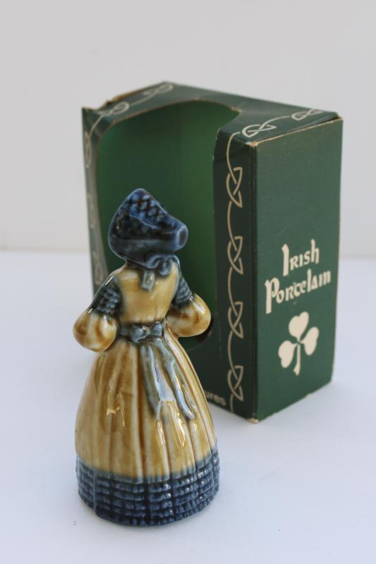 photo of vintage Rose of Tralee Irish character figurine, Wade china made in Ireland  #5