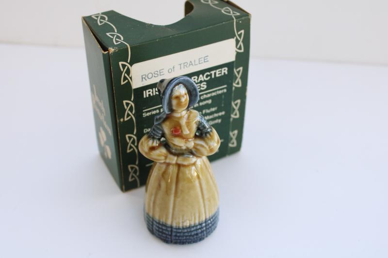 photo of vintage Rose of Tralee Irish character figurine, Wade china made in Ireland  #7