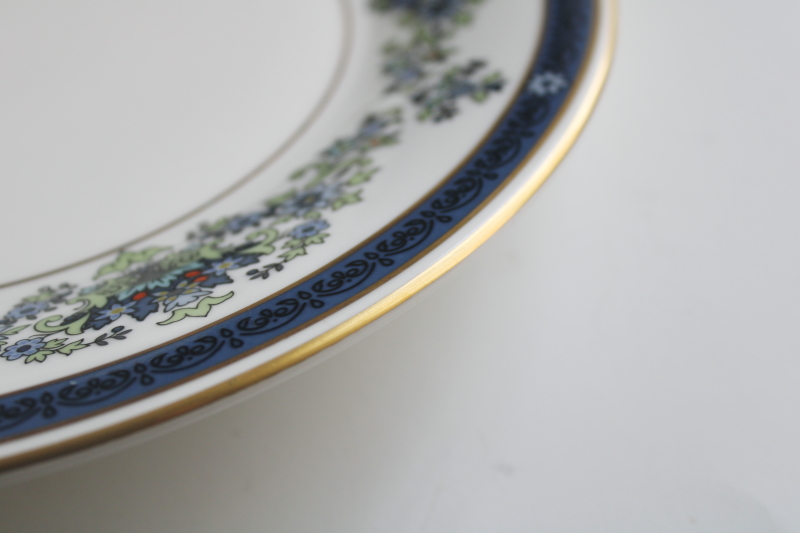 photo of vintage Royal Doulton china dinner plate, Venetia pattern  #3