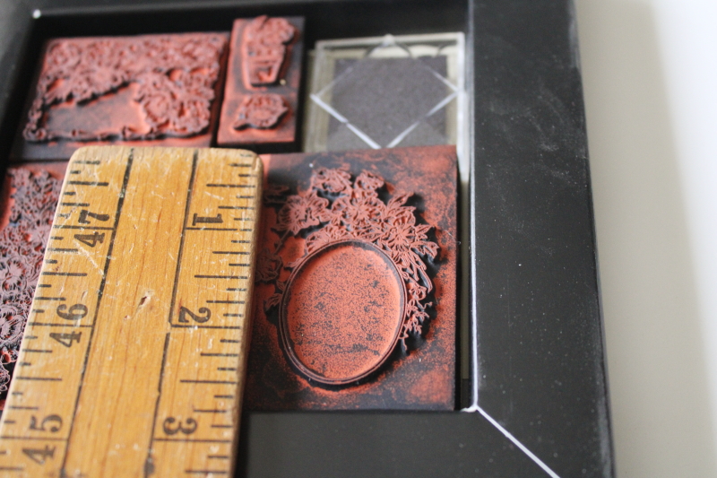 photo of vintage Rubber Stampede rubber stamps sets, Victorian Butterflies & Pansies Cynthia Hart  #8