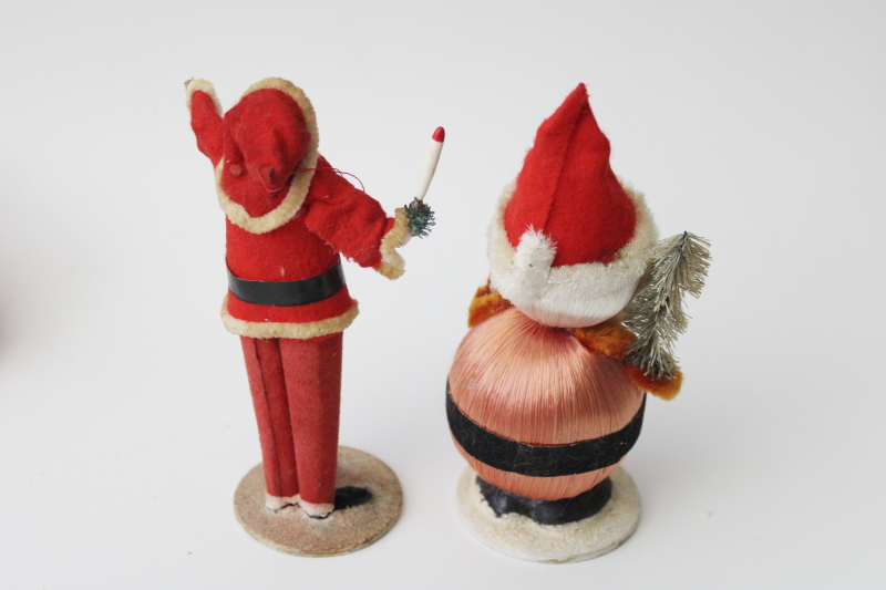 photo of vintage Santas lot, Santa Claus Christmas ornaments & holiday decorations most Japan #14