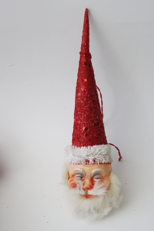 photo of vintage Santas lot, Santa Claus Christmas ornaments & holiday decorations most Japan #15