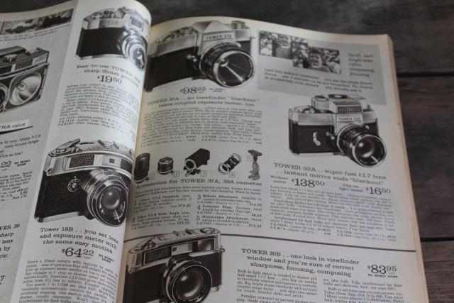 photo of vintage Sears catalog, Fall Winter 1963 big book, collectors reference 60s retro #7