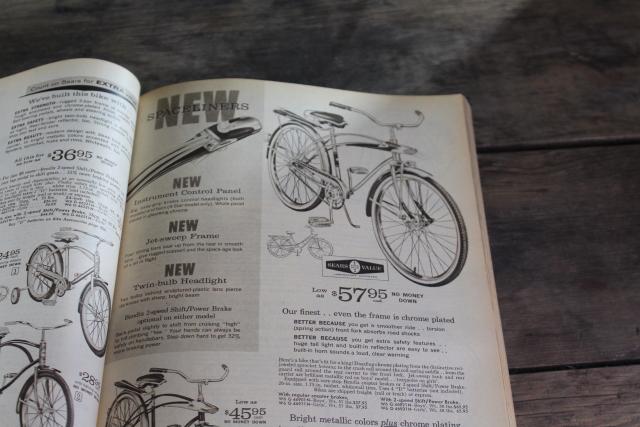 photo of vintage Sears catalog, Fall Winter 1963 big book, collectors reference 60s retro #9