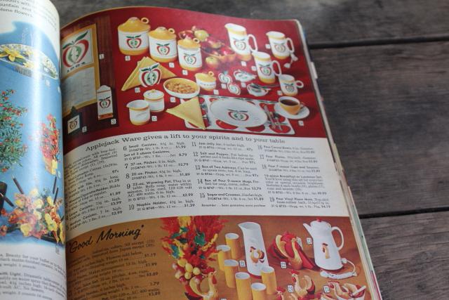 photo of vintage Sears catalog, Fall Winter 1963 big book, collectors reference 60s retro #15