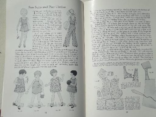 photo of vintage Singer sewing tutorial booklets, sew early 30s dresses, home fashions #7