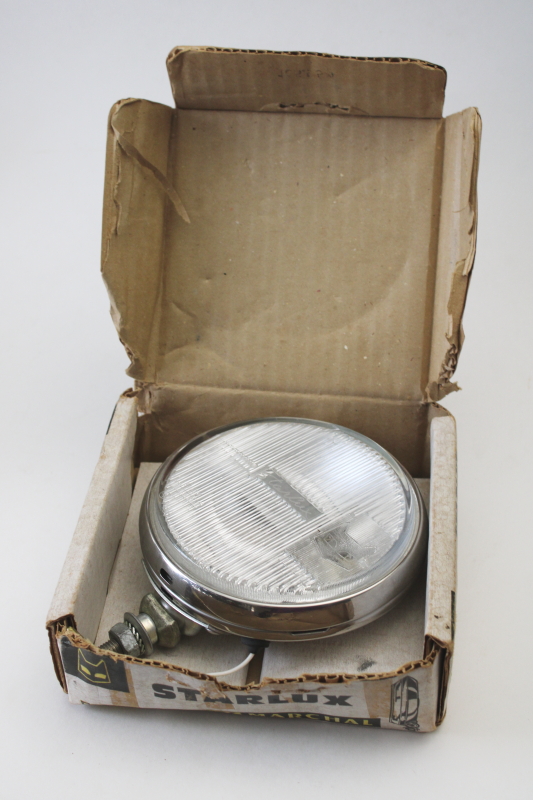 photo of vintage Starlux SEV Marchal France driving light 710 322 new old stock automotive parts  #6