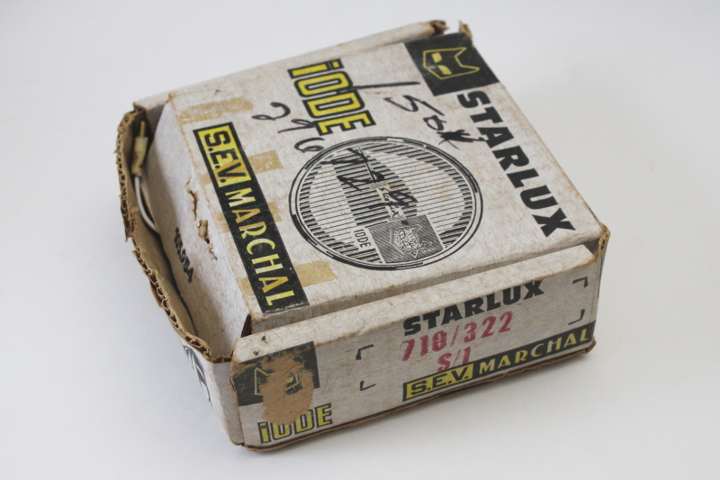 photo of vintage Starlux SEV Marchal France driving light 710 322 new old stock automotive parts  #7