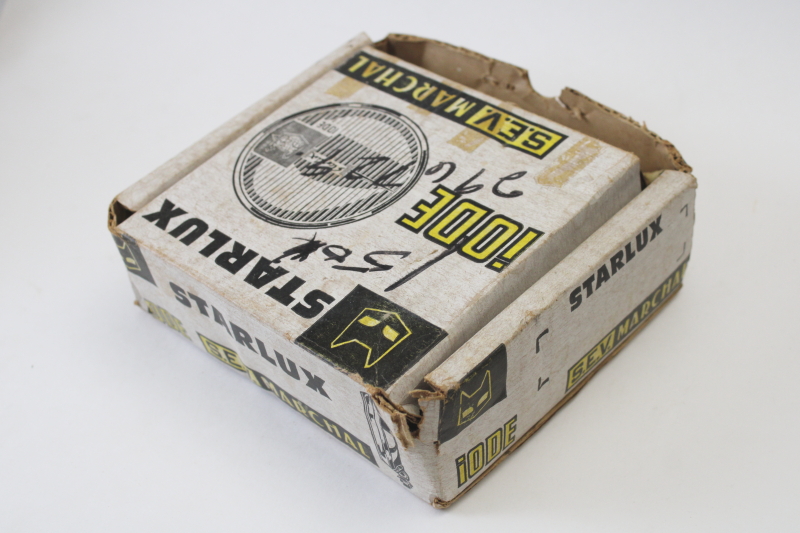 photo of vintage Starlux SEV Marchal France driving light 710 322 new old stock automotive parts  #9