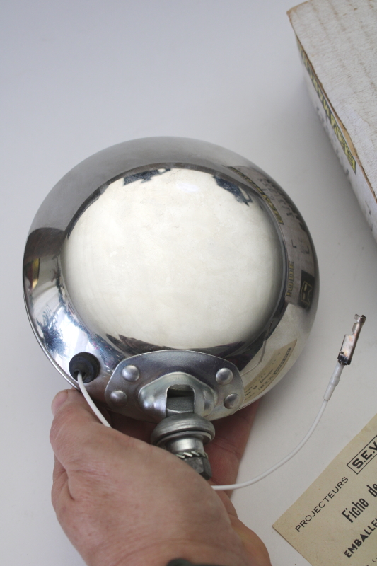 photo of vintage Starlux SEV Marchal France driving light 712 322 new old stock automotive parts  #4