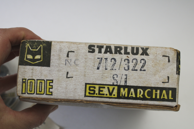 photo of vintage Starlux SEV Marchal France driving light 712 322 new old stock automotive parts  #8