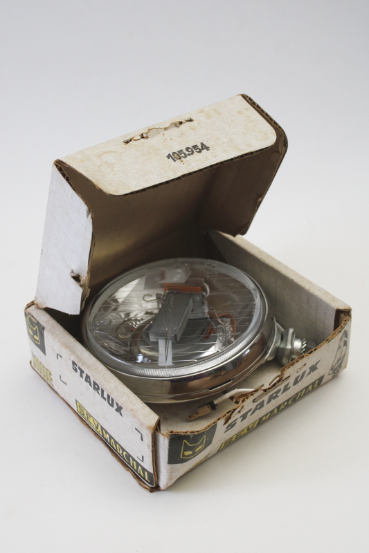 photo of vintage Starlux SEV Marchal France driving light 712 322 new old stock automotive parts  #9