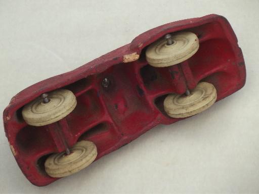 photo of vintage Sun rubber car for replacement wheels, Donald Duck the hothead! #5