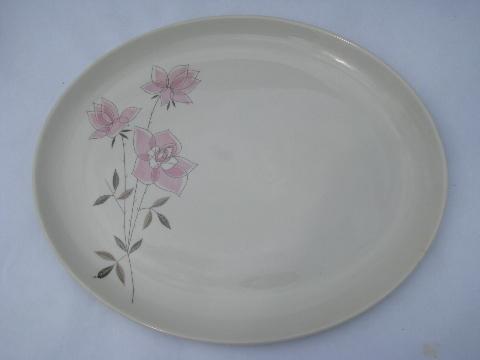 photo of vintage Taylor Smith TS&T Taylorton platter, John Gilkes rose sachet #1