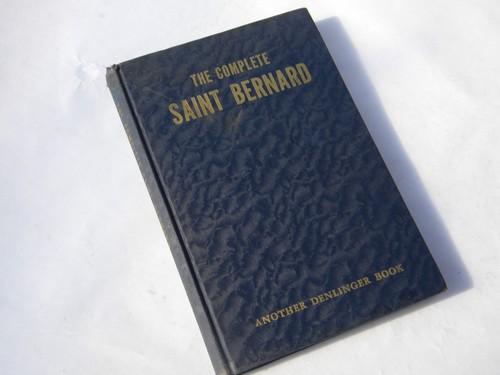 photo of vintage The Complete Saint Bernard w/many dog photos&illustrations #1