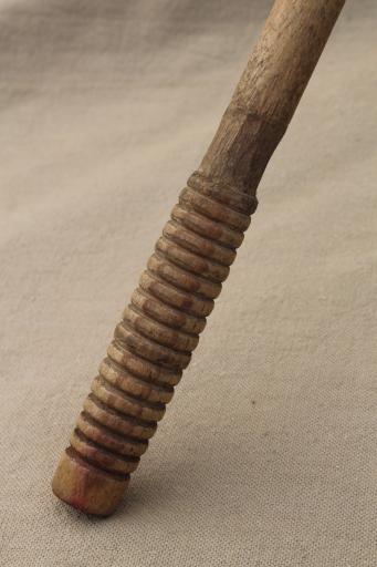 photo of vintage Tomlinson gun cleaning rod reamer for 12 gauge bore #6