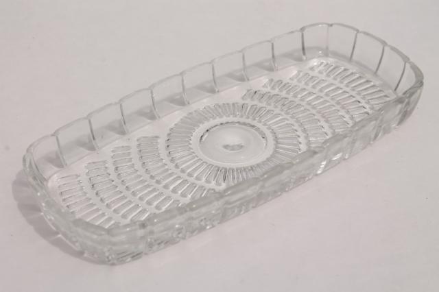 photo of vintage Victorian Rose silver plate dome cover butter dish w/ glass liner tray #6