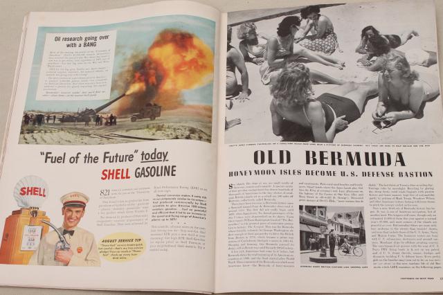 photo of vintage WWII LIFE magazine lot 5 1941 magazines World War Two photos & ads #10